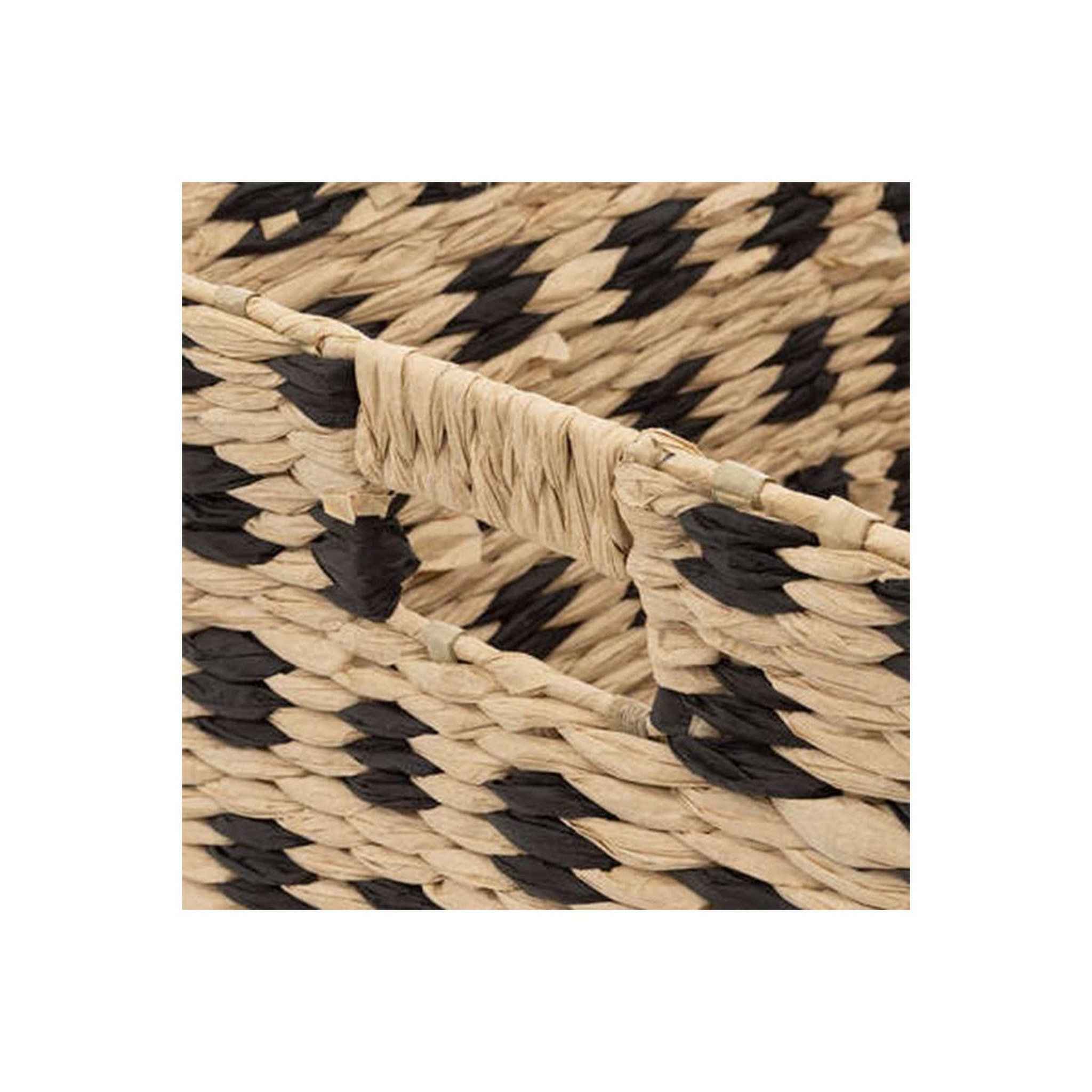 Voir la diapositive 2 : FIVE Panier de Rangement  Terre Inconnue  30x55cm Beige
