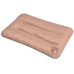 VIDAXL Matelas pour chiens Taille L Beige