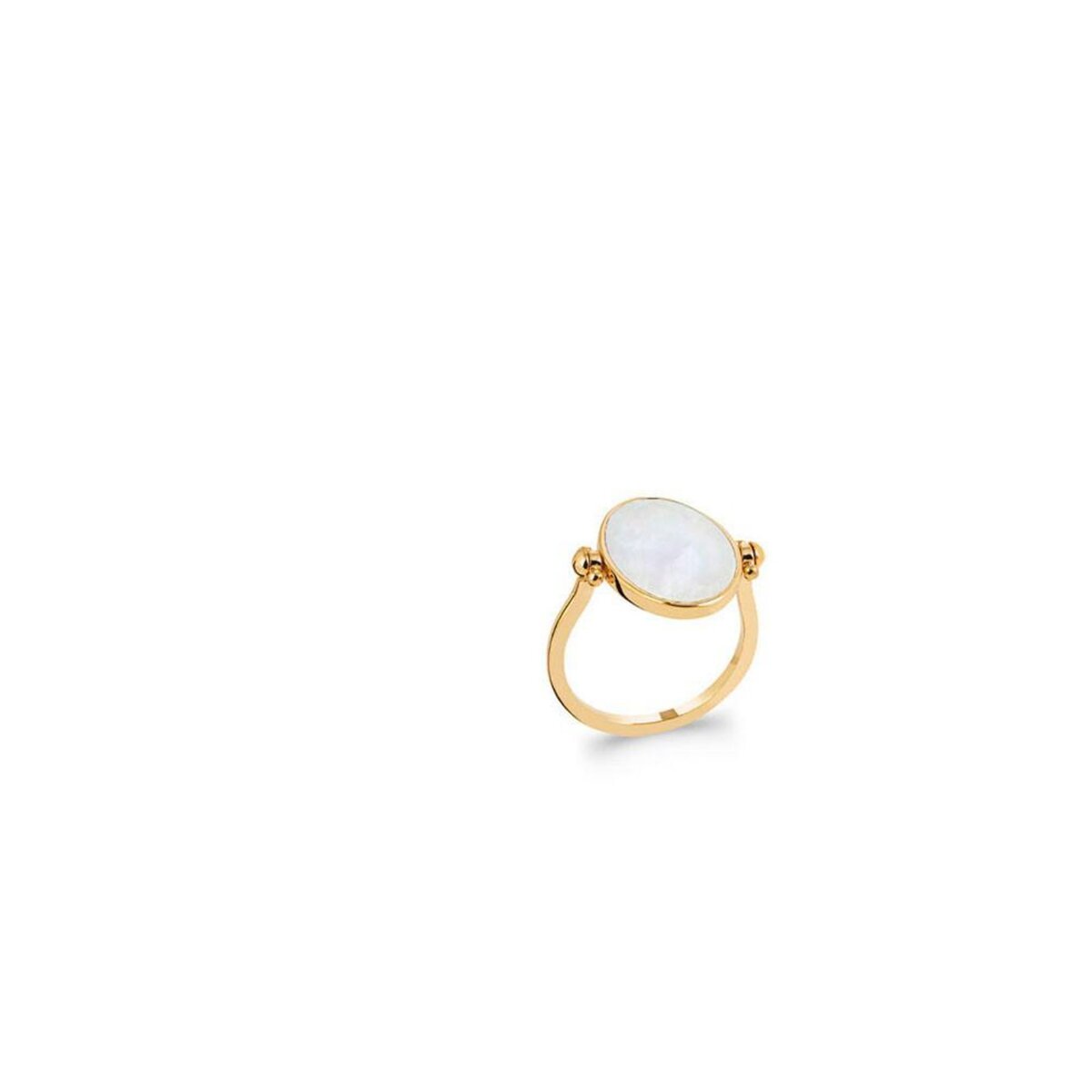 Tousmesbijoux Bague Femme Plaqu Or Nacre pas cher Auchan.fr