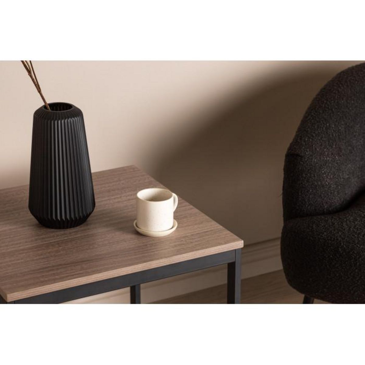 Paris Prix Table d'Appoint Design  Arbor  50cm Marron