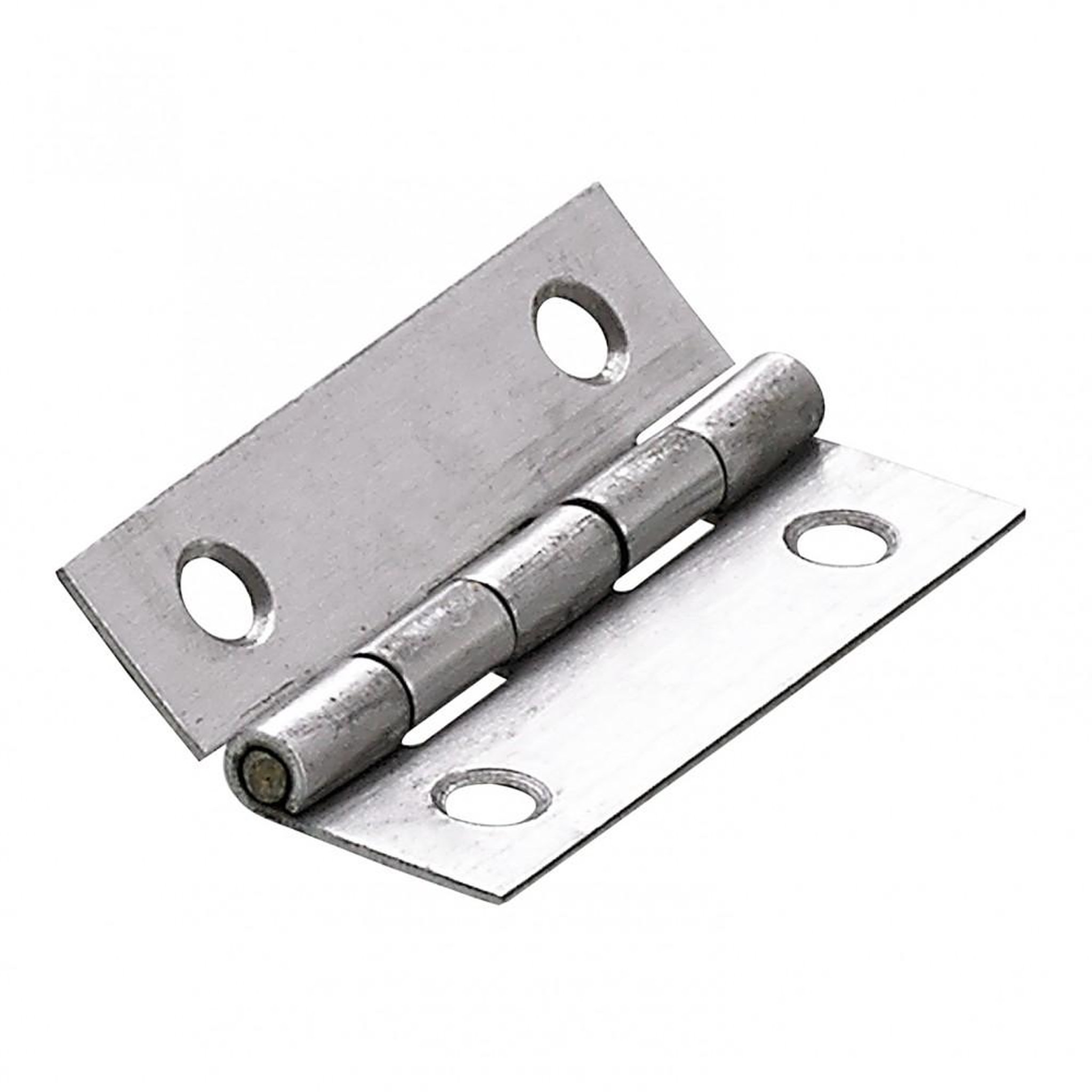 CENTRALE BRICO Charnière universelle inox pour meuble, L.50 x l.30 mm