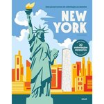 NEW YORK. MON GRAND CARNET DE COLORIAGES AU NUMERO, Zoé illustratrice
