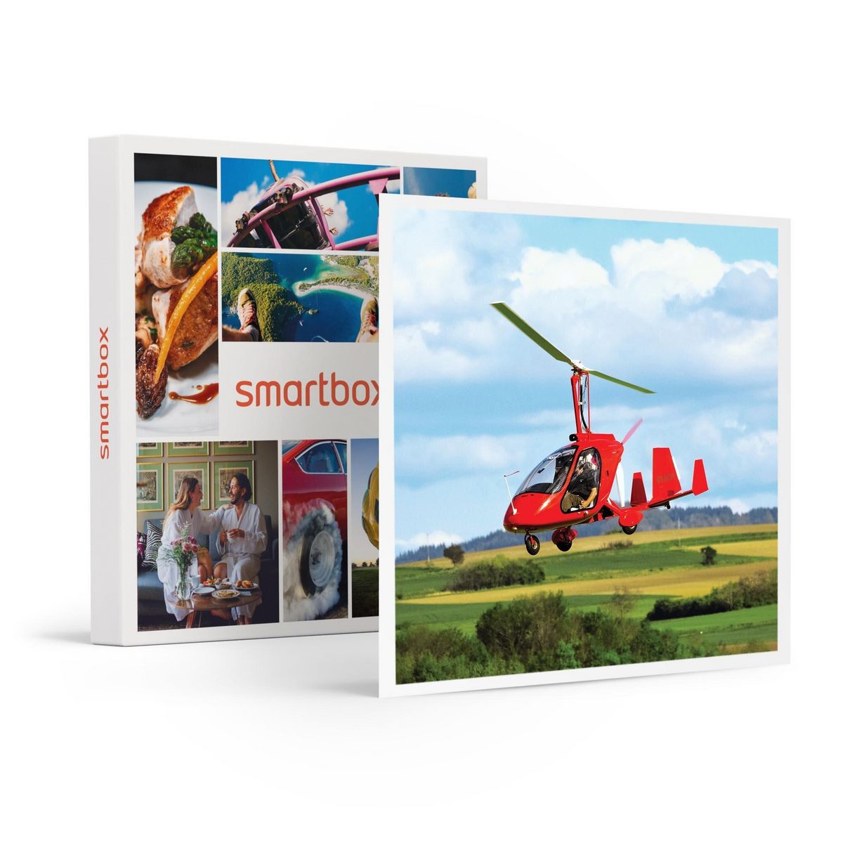 Smartbox Vol de 35 min en ULM autogire au-dessus du Cantal et ses volcans - Coffret Cadeau Sport & Aventure