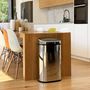 Voir la diapositive 2 : Kitchen move Poubelle 58l inox - bat-58ls09-b ss