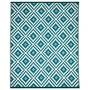 Voir la diapositive 1 : ID MARKET Tapis extérieur BAHAMAS bleu canard 180 x 280 CM