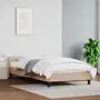 VIDAXL Cadre de lit avec tete de lit Cappuccino 90x200 cm Similicuir