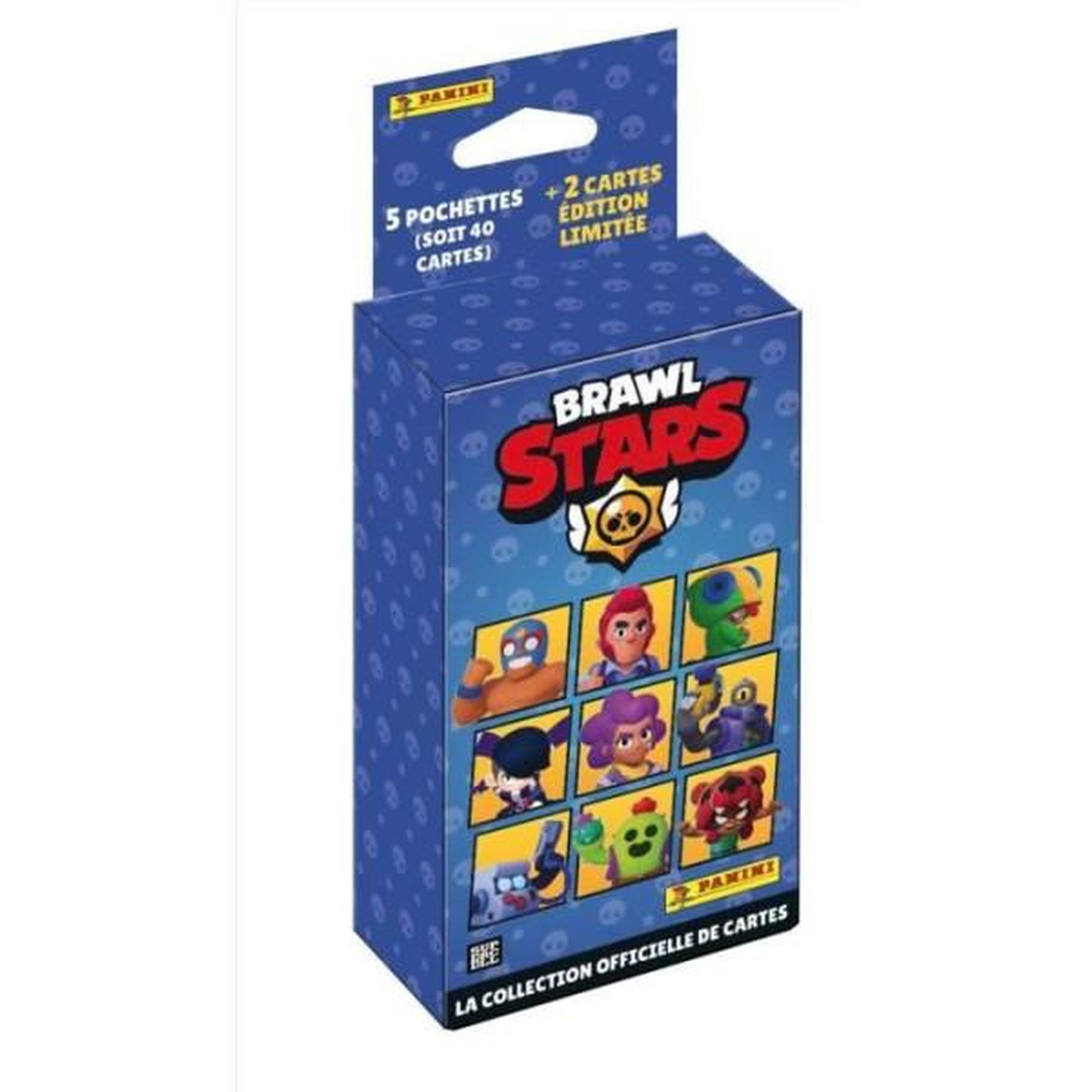 Voir la diapositive 2 : Panini Cartes à collectionner Panini Brawl Stars Blister 5 pochettes et 2 cartes Édition Limitée