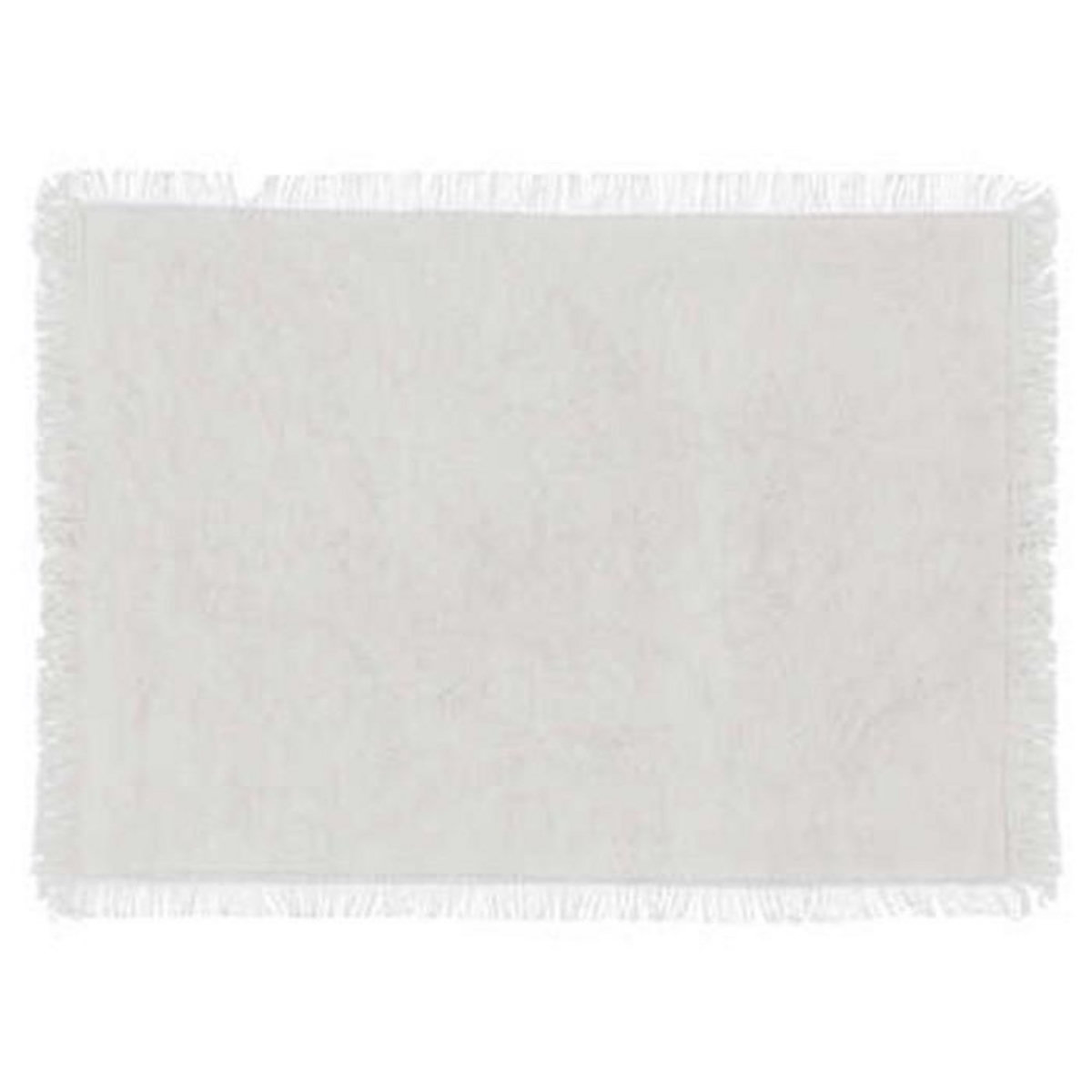 SECRET DE GOURMET Set de Table Déco  Maha  30x45cm Blanc