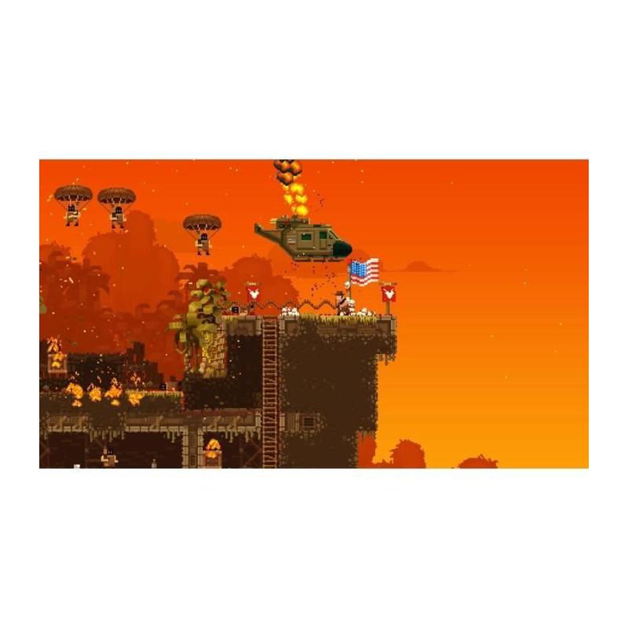 Voir la diapositive 2 : Just for games Broforce - Jeu PS4