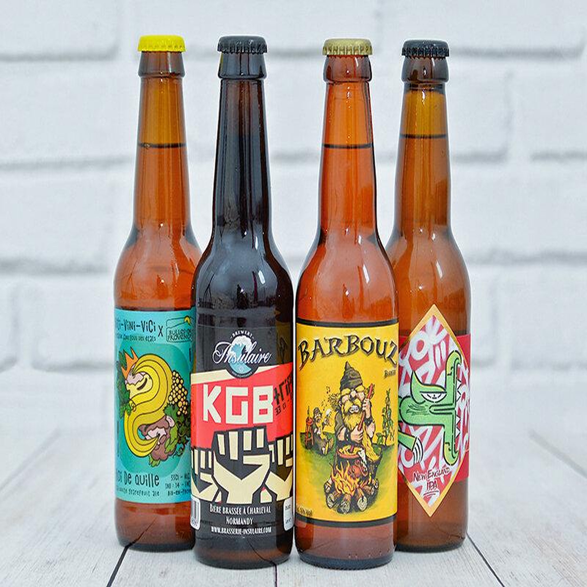 Voir la diapositive 3 : Smartbox Coffret de bières à savourer chez soi - coffret cadeau gastronomie