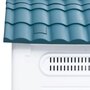 Voir la diapositive 5 : VIDAXL Niche pour chien Bleu 57x68x66 cm Polypropylene