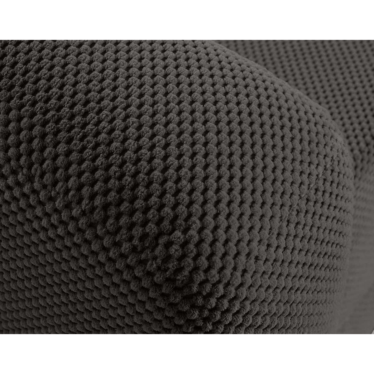 BEST MOBILIER Nuvia - canapé convertible déplimousse 3 places en velours texturé