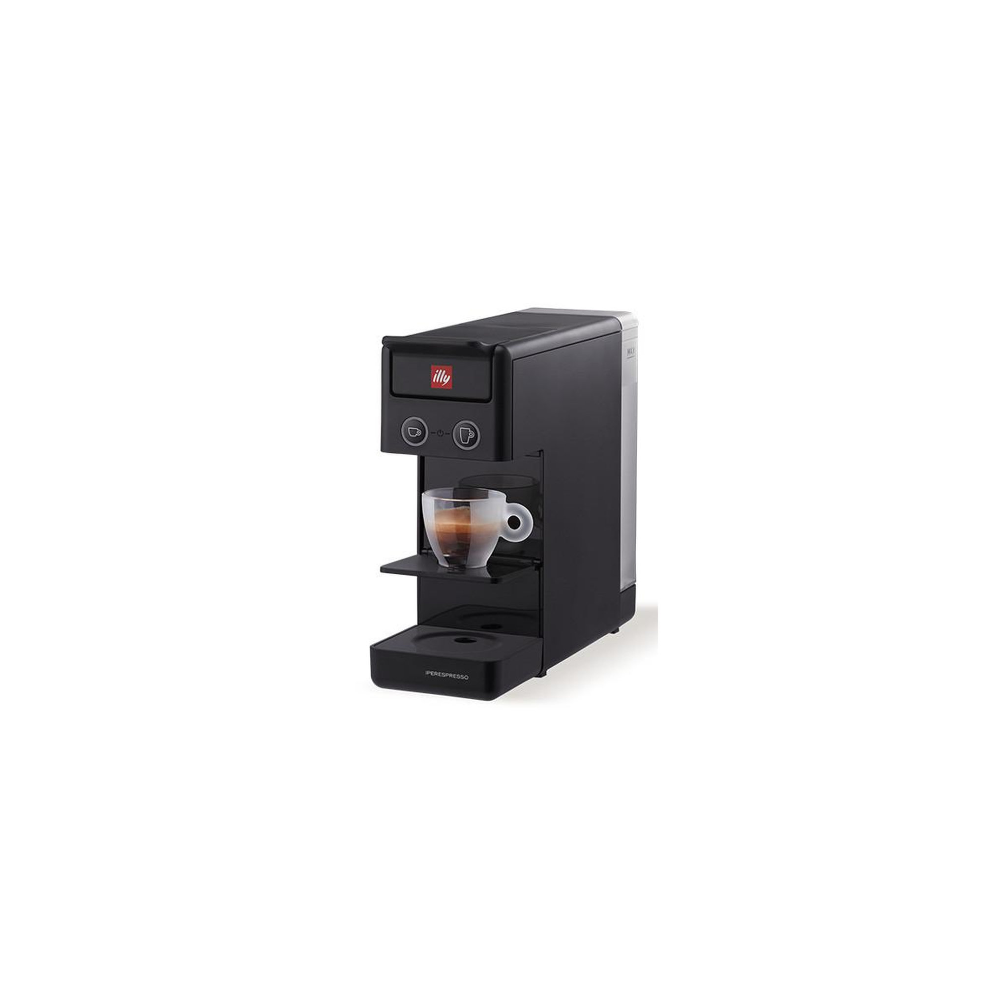 Voir la diapositive 3 : Illy Cafetière à dosette Y3.3 Noire Expresso & Coffee