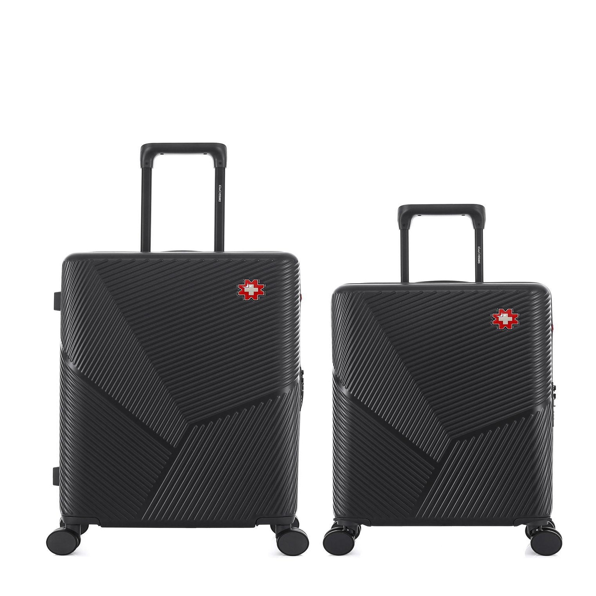 SWISS KOPPER Lot de 2 Valises Rigides Taille Moyenne et Cabine FRIBOURG
