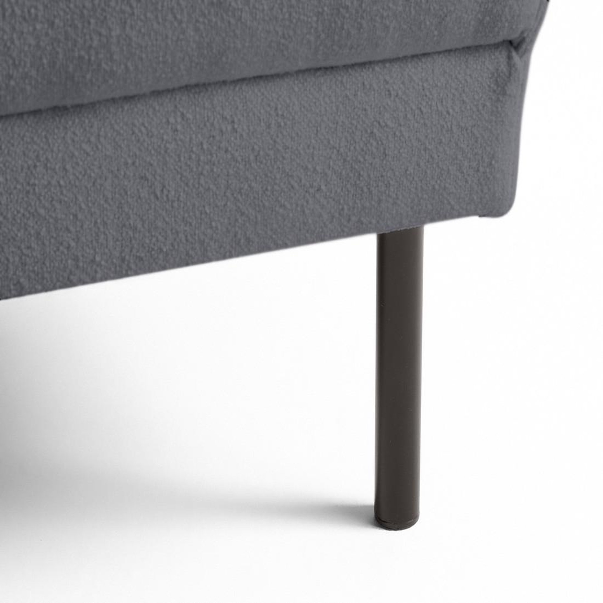 Voir la diapositive 4 : LISA DESIGN Charlie - pouf - pieds hauts - en tissu