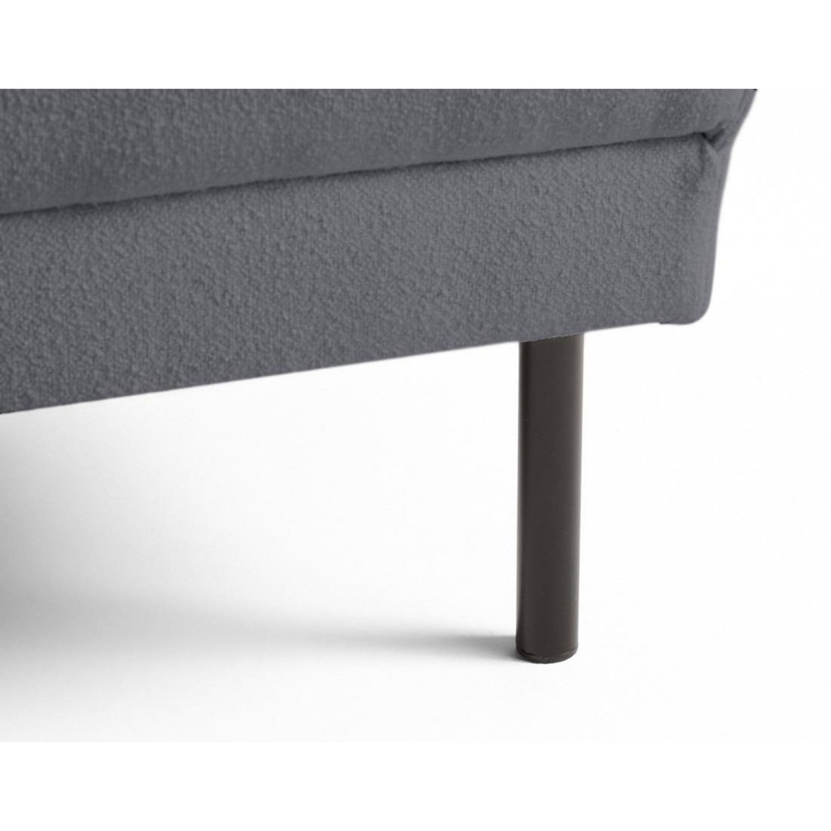 LISA DESIGN Charlie - pouf - pieds hauts - en tissu