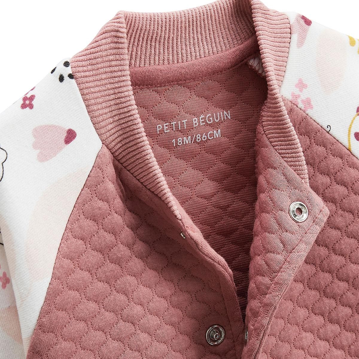 Petit Béguin Veste teddy bébé matelassée Elena