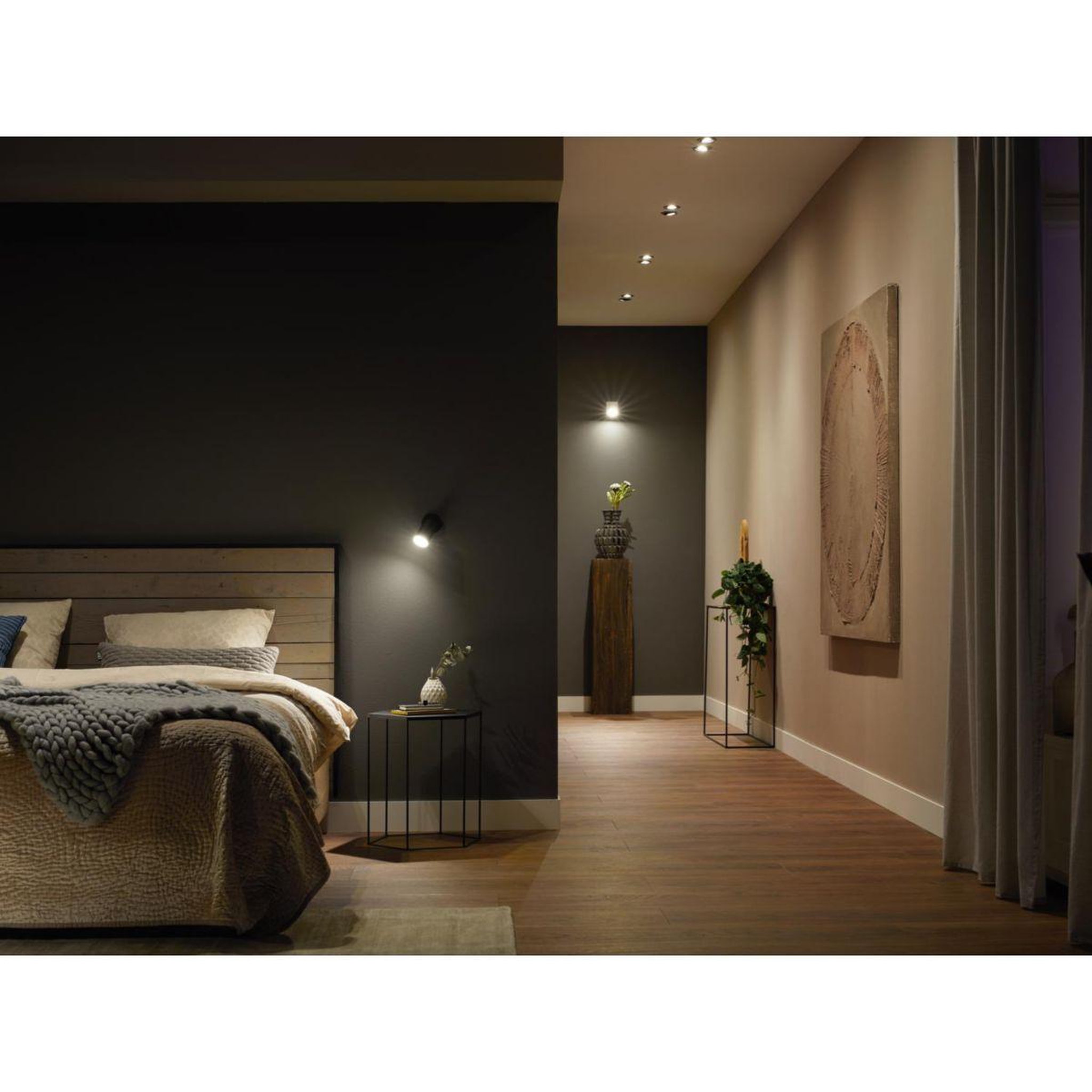 Voir la diapositive 2 : Philips Ampoule LED connectée HUE White GU10 5.5W X2