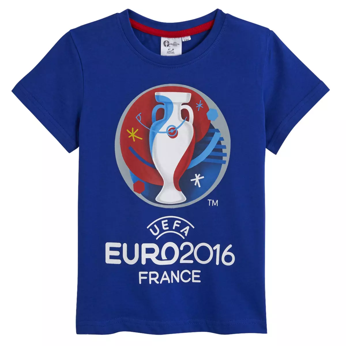 UEFA Tee-shirt manches courtes France Euro 2016