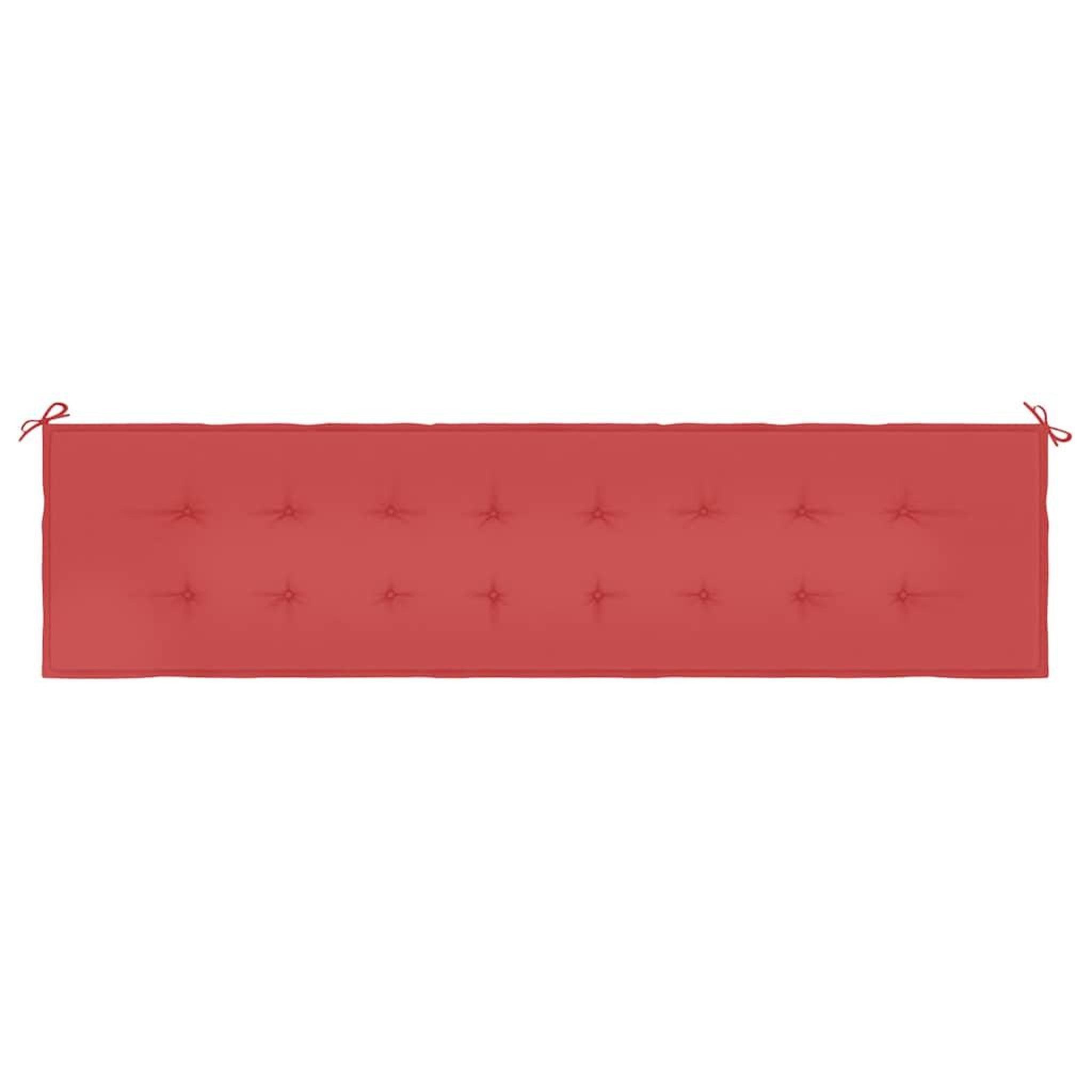 Voir la diapositive 4 : VIDAXL Coussin de banc de jardin rouge 200x50x3 cm tissu oxford