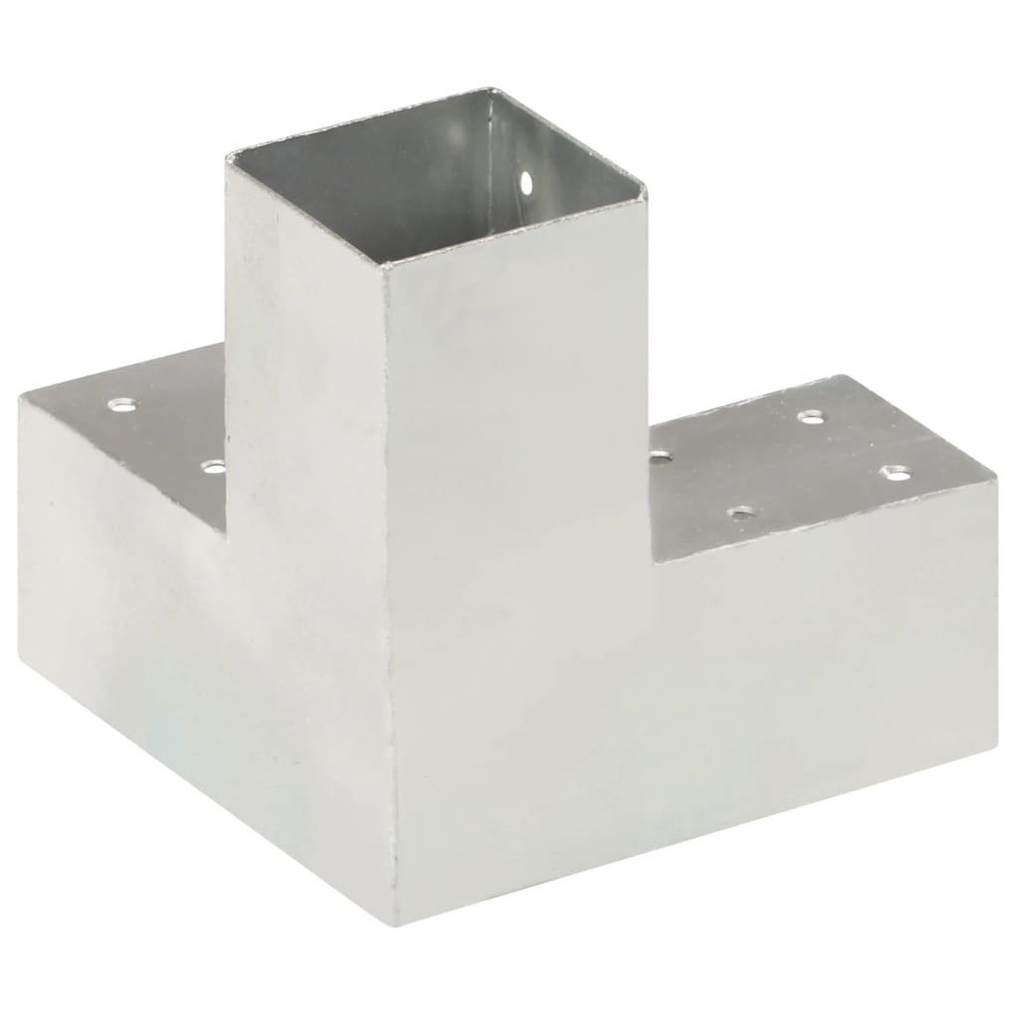 Voir la diapositive 3 : VIDAXL Connecteur de poteau Forme en Y Metal galvanise 71x71 mm
