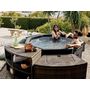 Voir la diapositive 6 : Netspa Mobilier 5 modules pour spa portable semi-rigide Octopus - Netspa