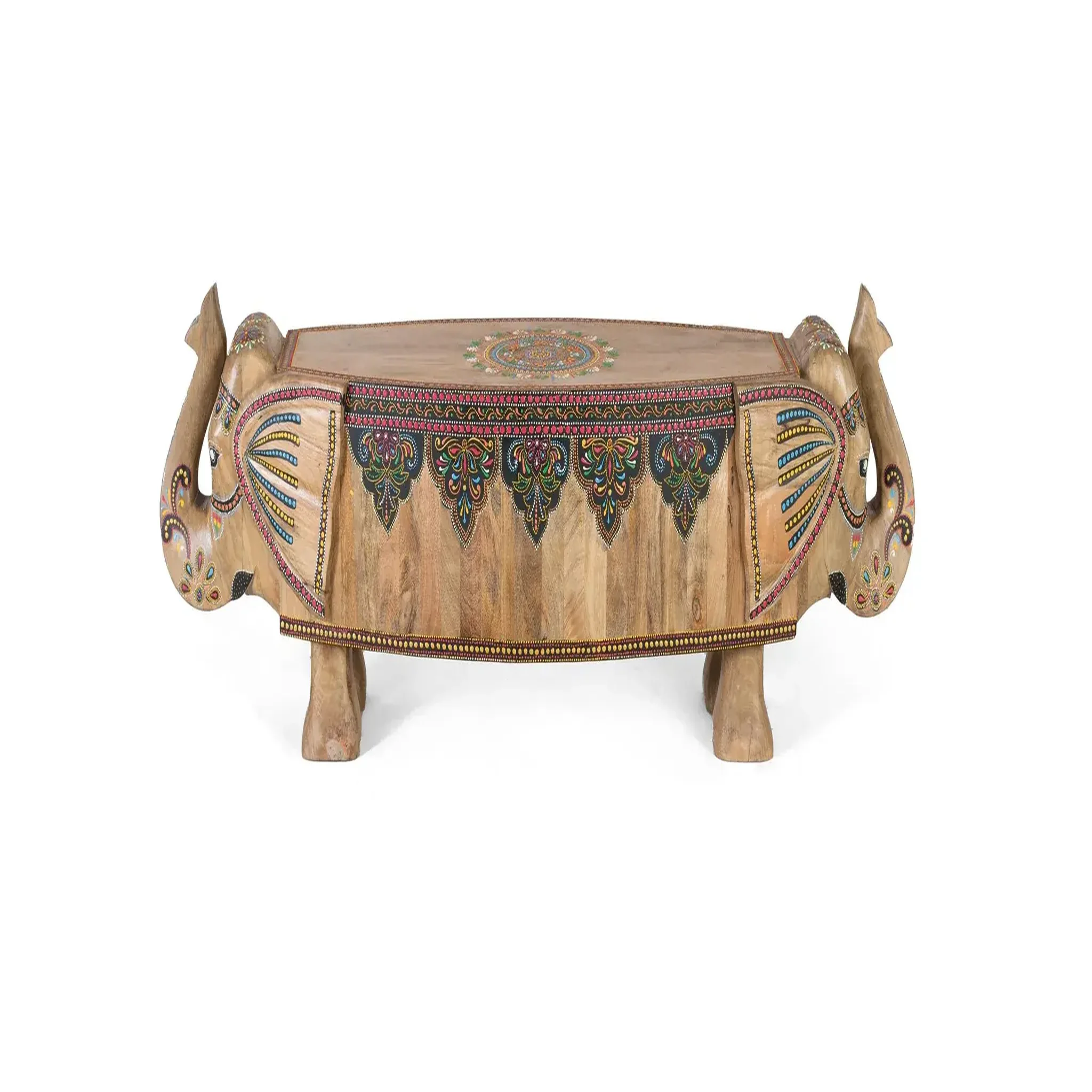 GINER Y COLOMER SL Banc en bois de manguier 157 cm style artisanal ethnique