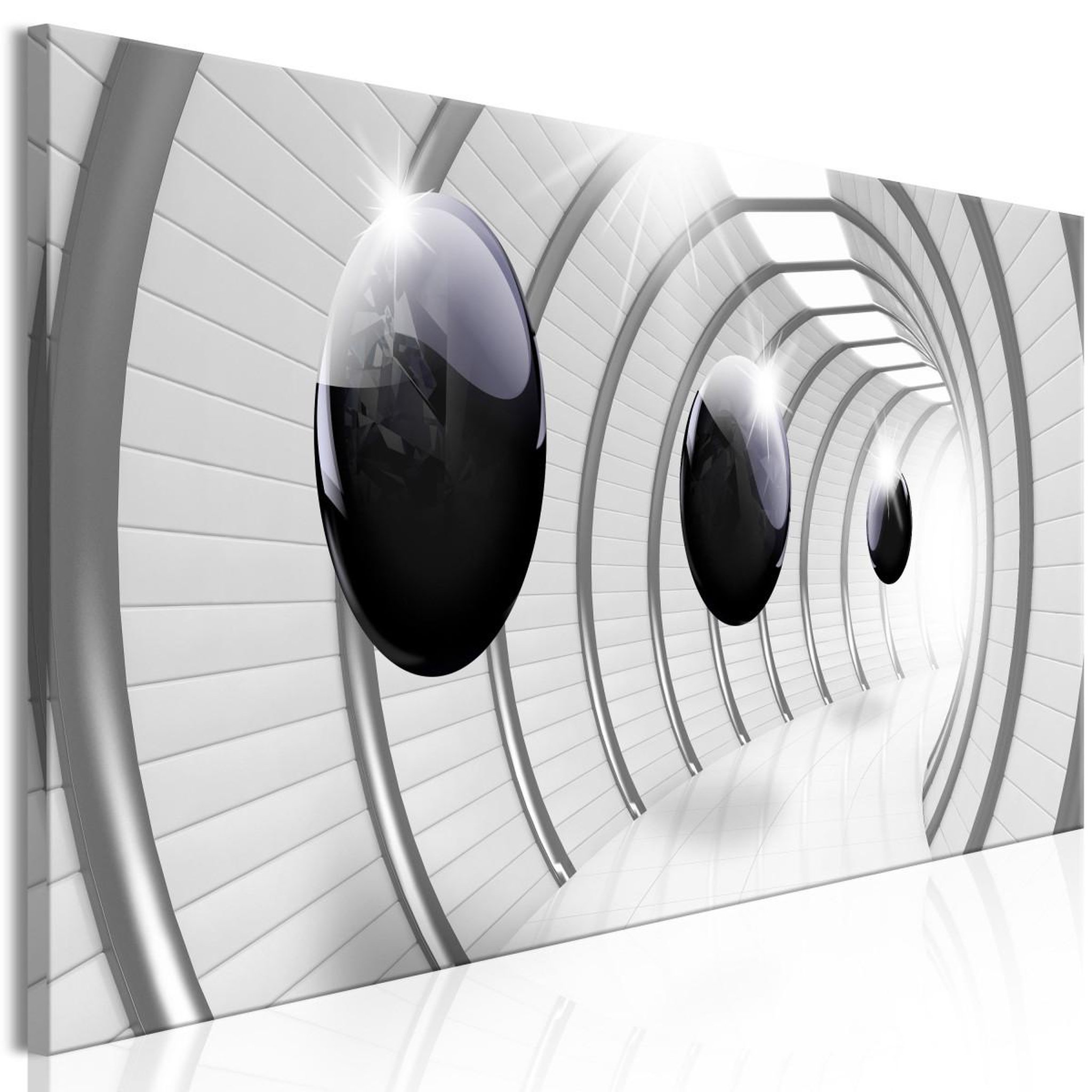 Paris Prix Tableau imprimé  space tunnel narrow. Coloris disponibles : Multicolore