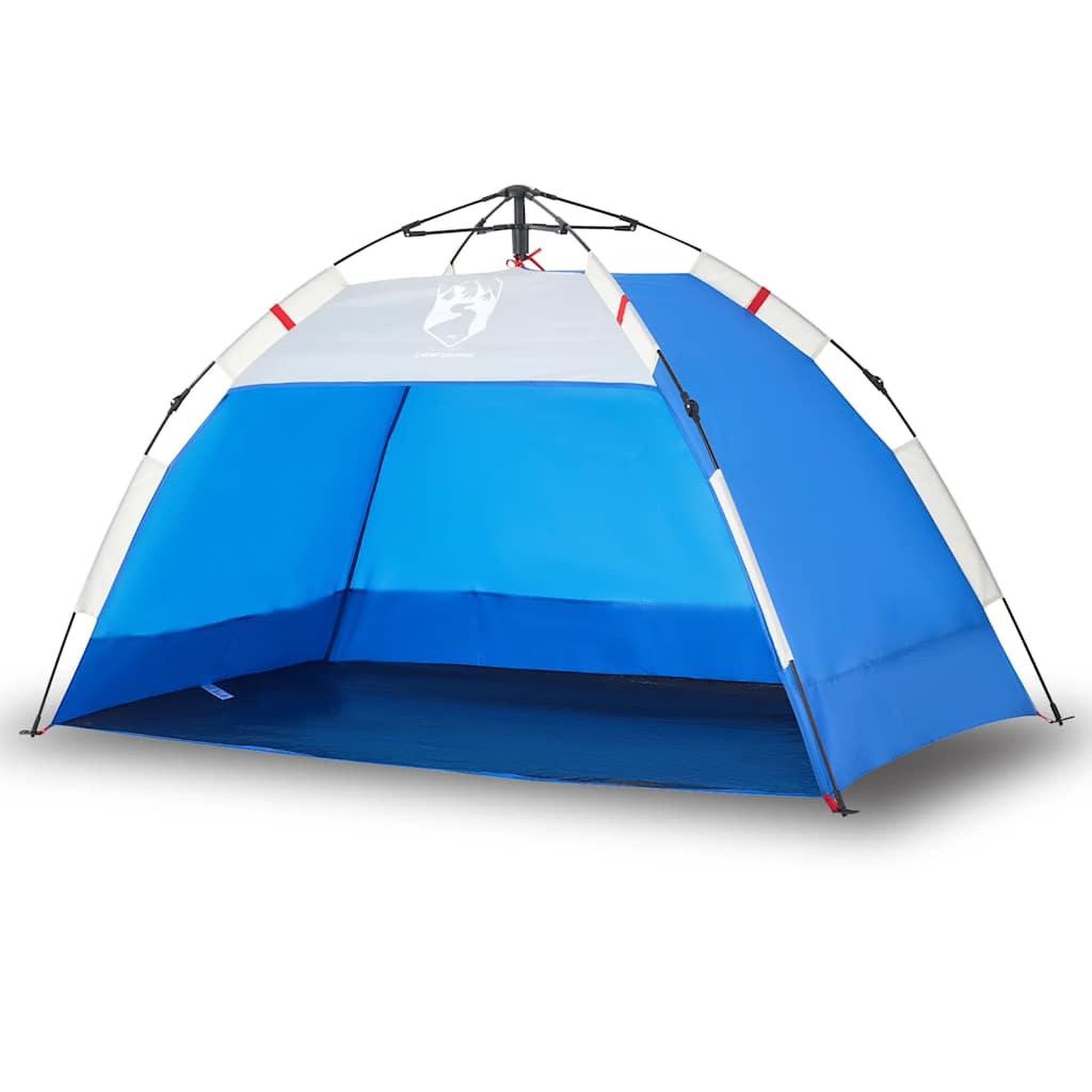 Voir la diapositive 2 : VIDAXL Tente de plage 2 personnes liberation rapide impermeable
