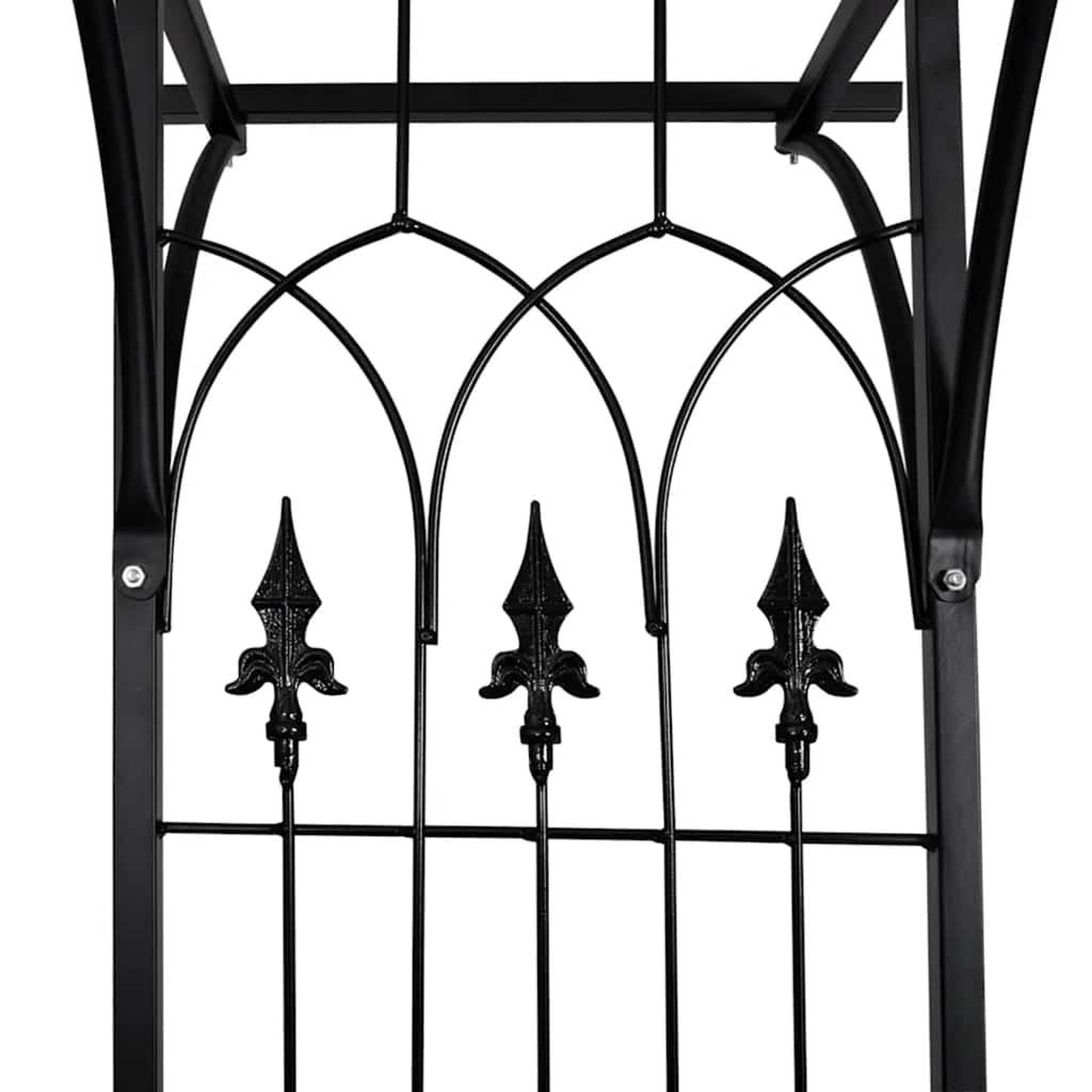 Voir la diapositive 4 : VIDAXL Arche de jardin 200x52x204 cm