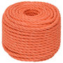 Voir la diapositive 2 : VIDAXL Corde de travail Orange 24 mm 50 m Polypropylene