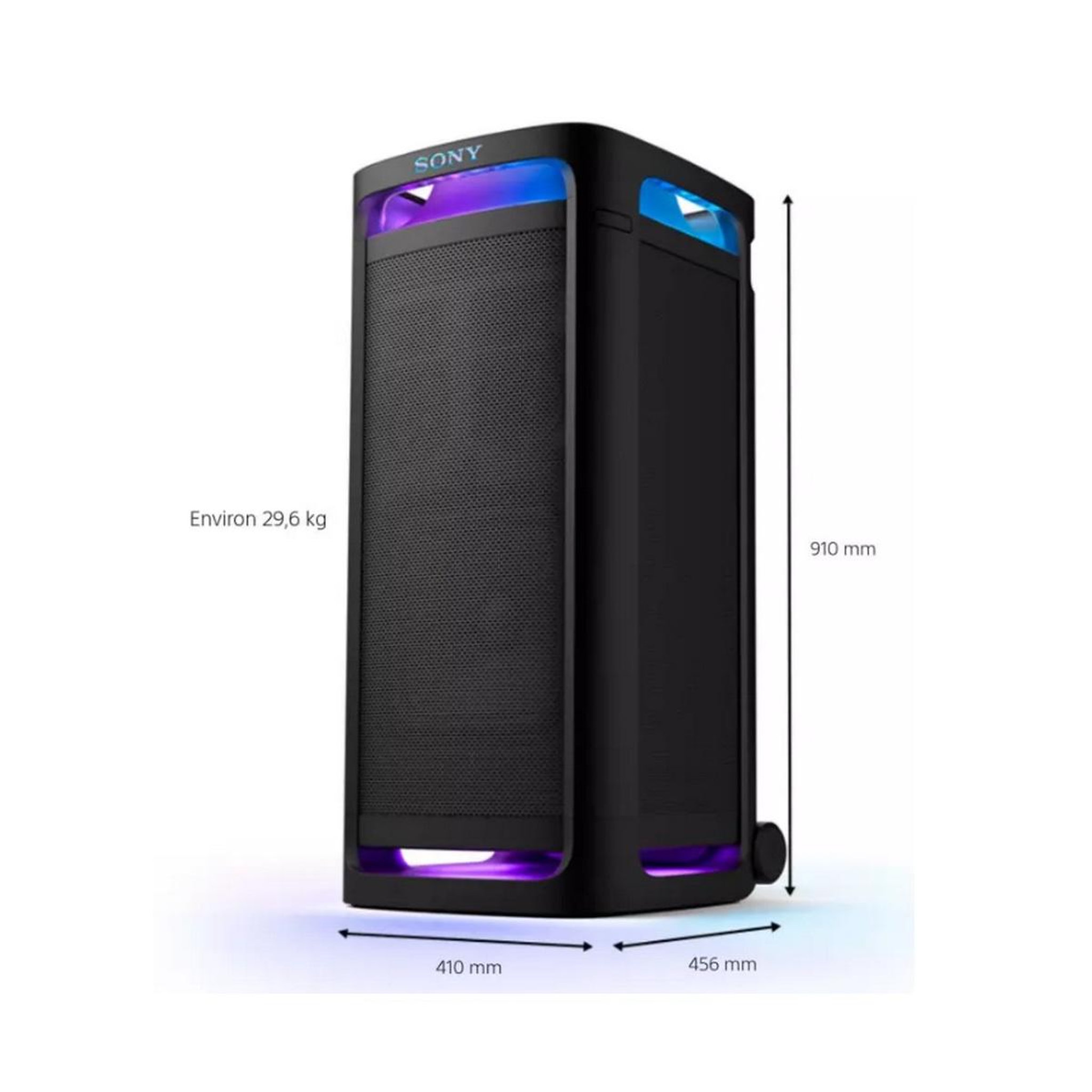 Voir la diapositive 6 : SONY Enceinte 148w noir - srsult900ac