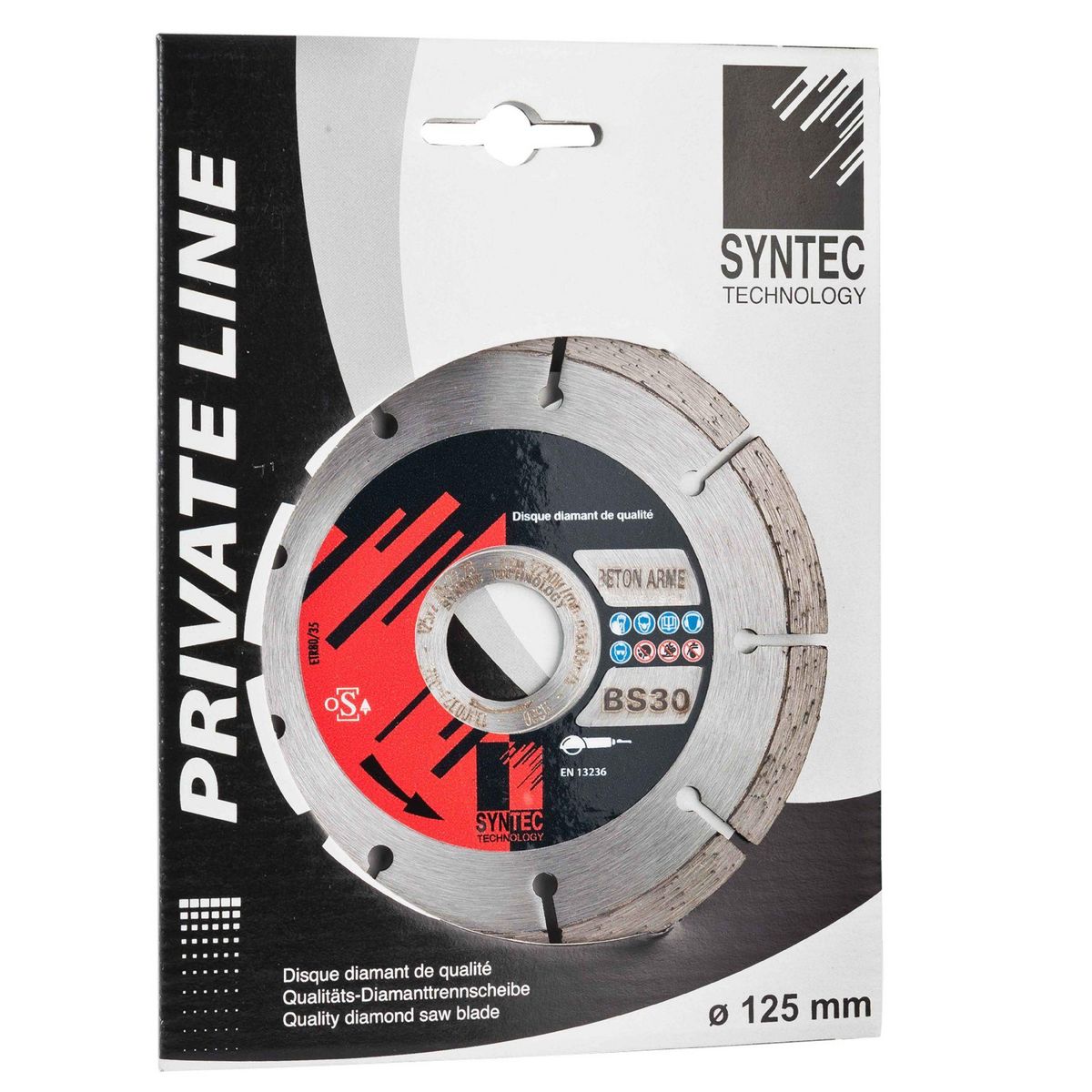 SYNTEC TECHNOLOGY Disque diamant à segment Ø 125 mm