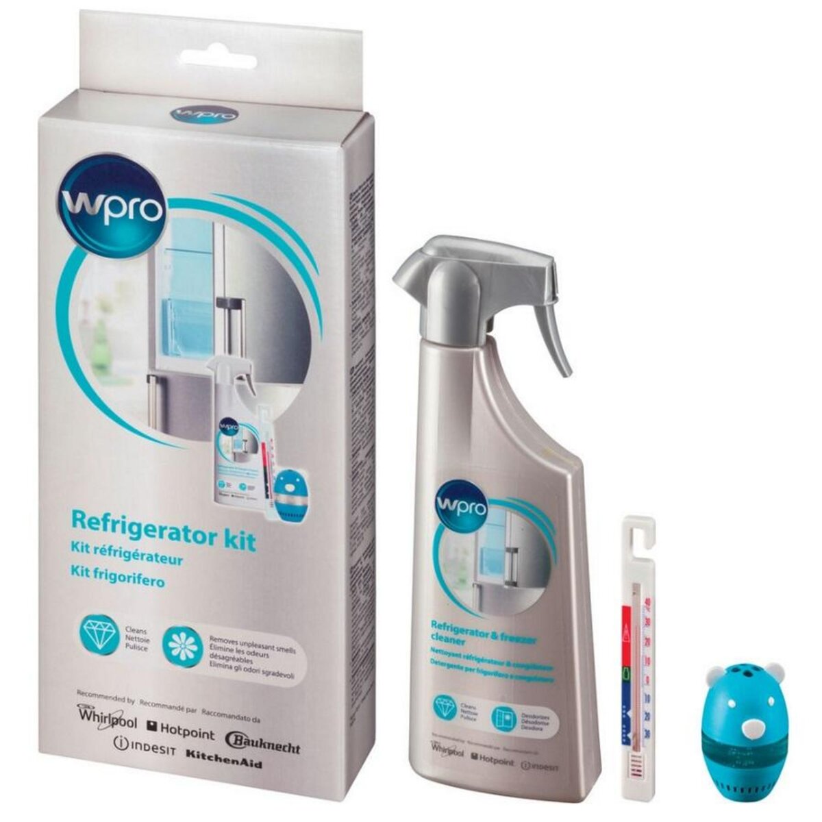 WPRO Kit nettoyant pour réfrigérateur/congélateur - COL015