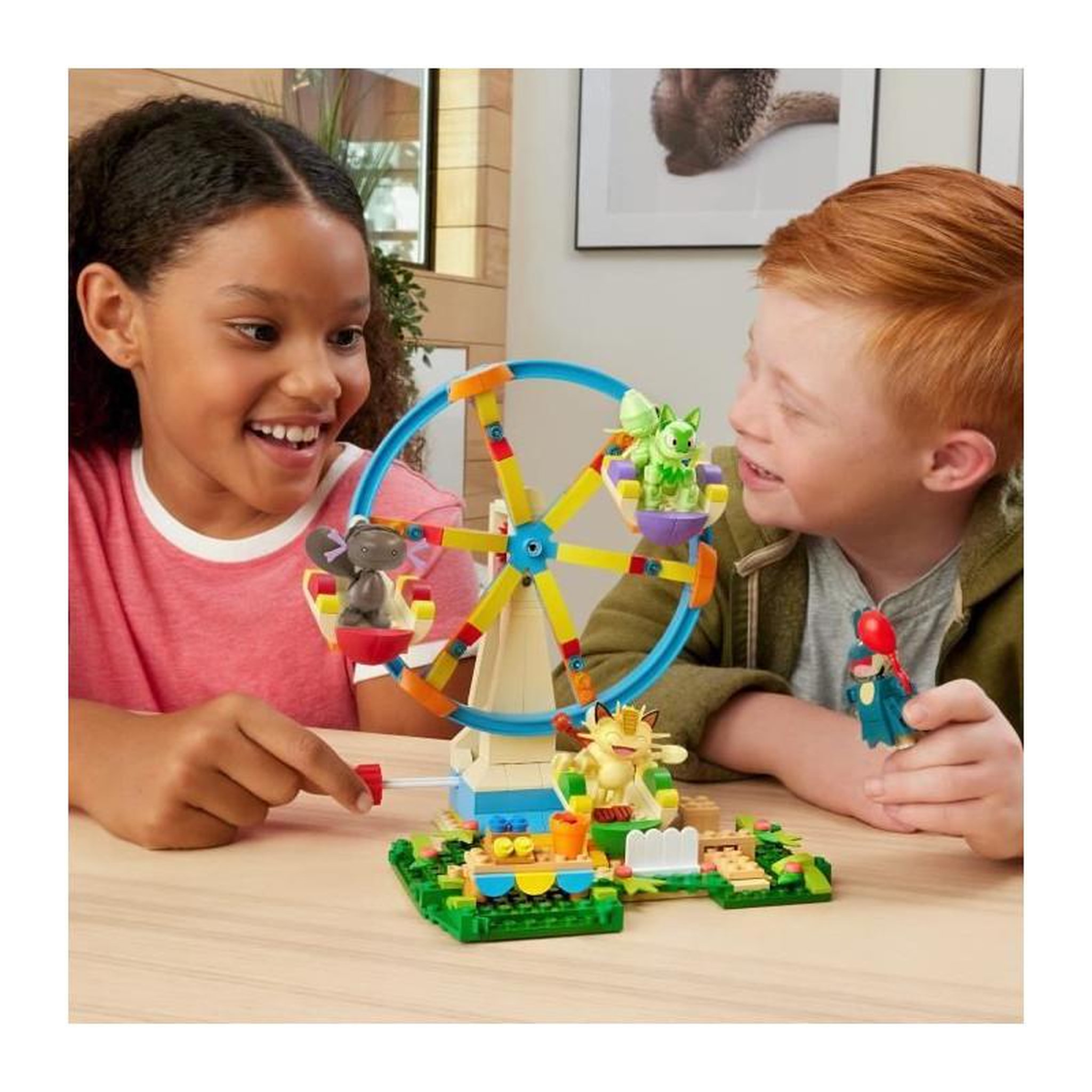 Voir la diapositive 5 : MEGA BLOKS MEGA Pokémon-Coffret La Grande Roue-Jouet a construire HXF80