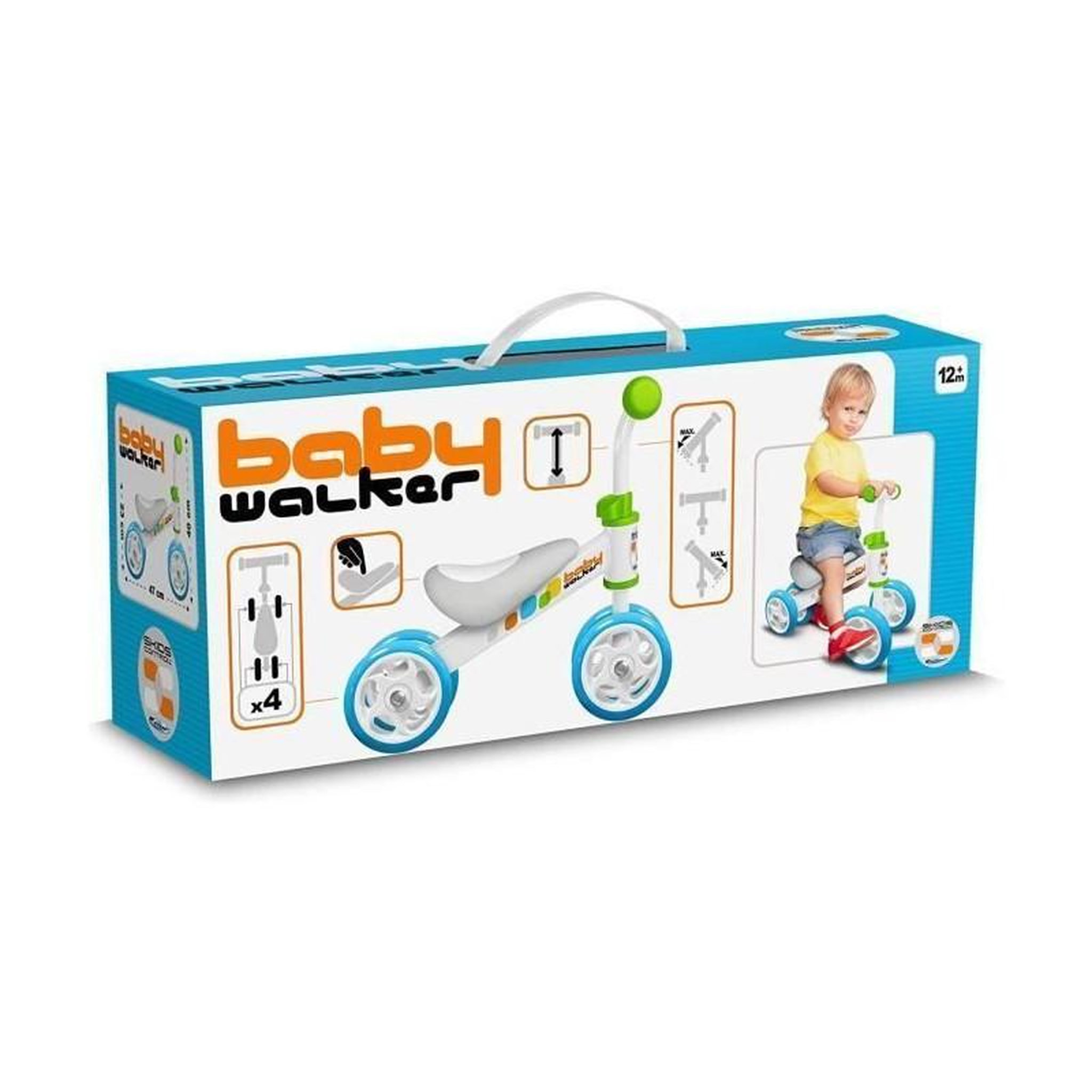 Voir la diapositive 4 : GENERIQUE MA PREMIERE DRAISIENNE BABY WALKER SKIDS CONTROL