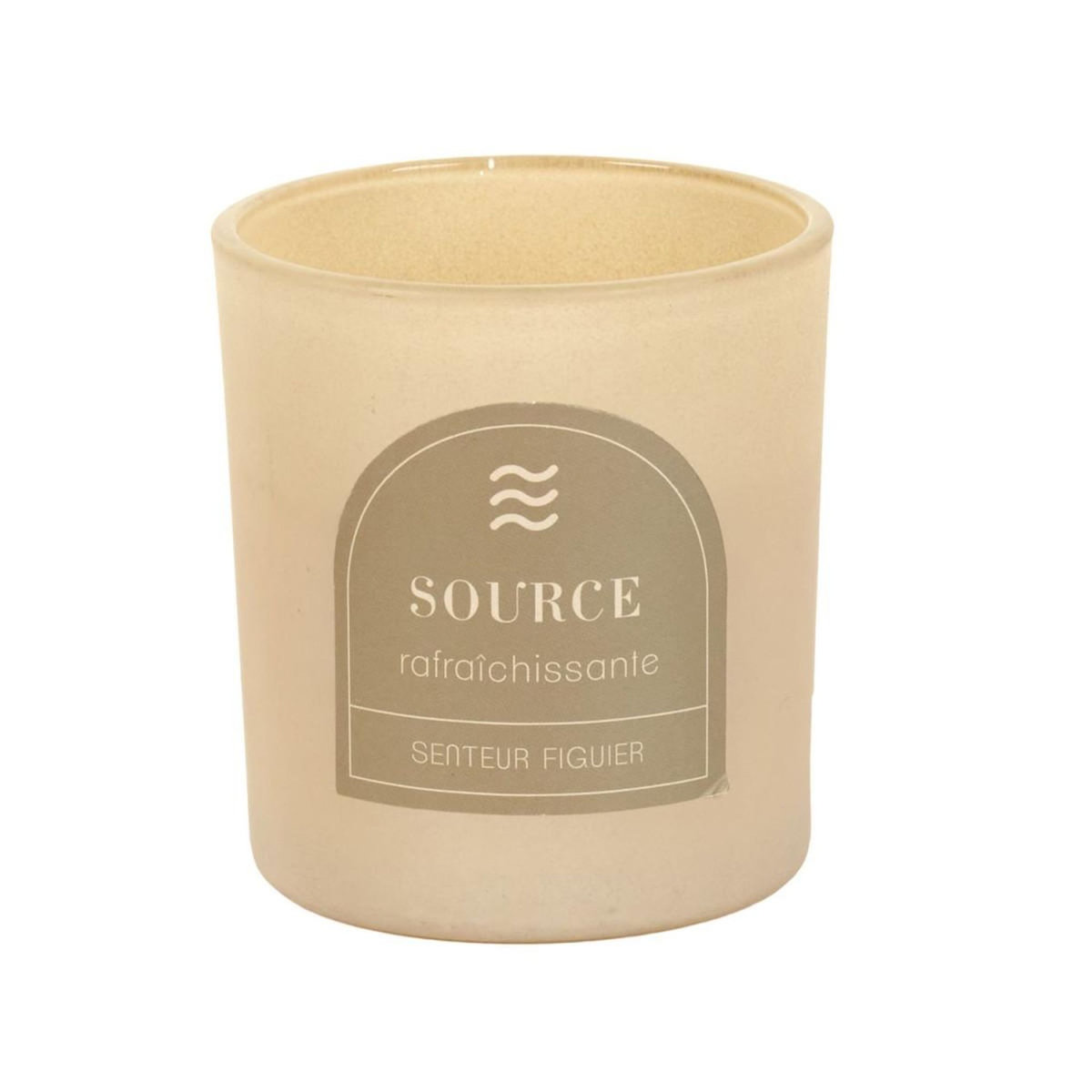 Paris Prix Coffret 4 Bougies Parfumées  Éléments  8cm Beige