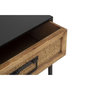 Voir la diapositive 6 : Paris Prix Table de Chevet Design  Hanoï  51cm Naturel & Noir
