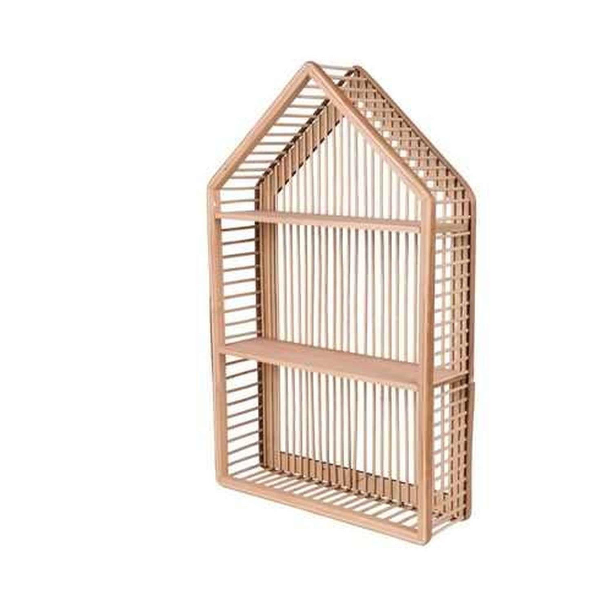 URBAN LIVING Etagère maison 2 niveaux en bois