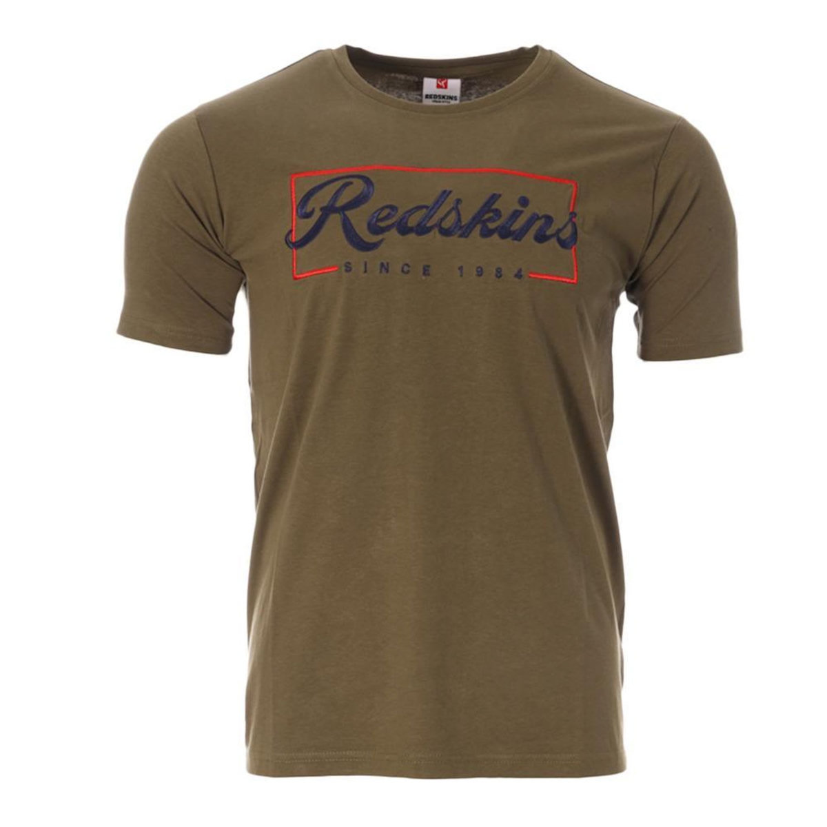 REDSKINS T-Shirt Kaki Homme Redskins TS6074