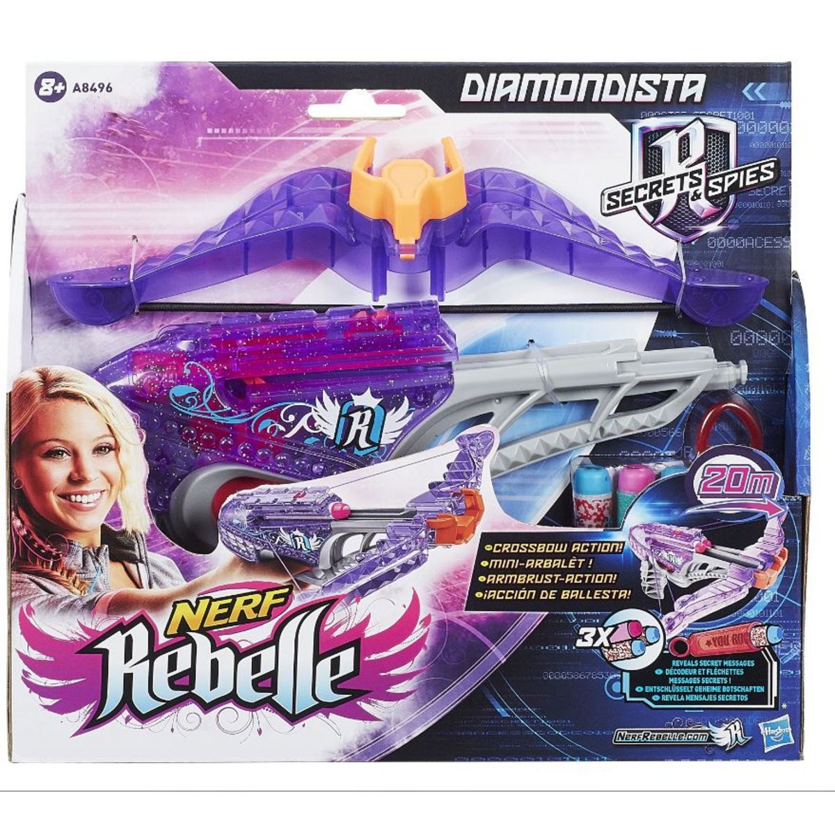 HASBRO Nerf Rebelle Mini Arbalete