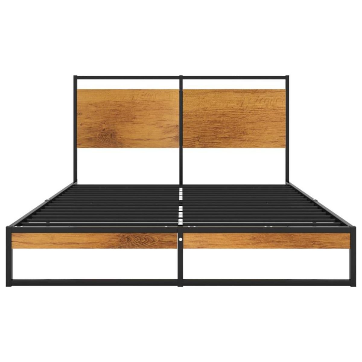 VIDAXL Cadre de lit sans matelas metal 120x200 cm