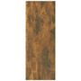 Voir la diapositive 6 : VIDAXL Table console Chêne fumé 78x30x80 cm Bois d ingénierie