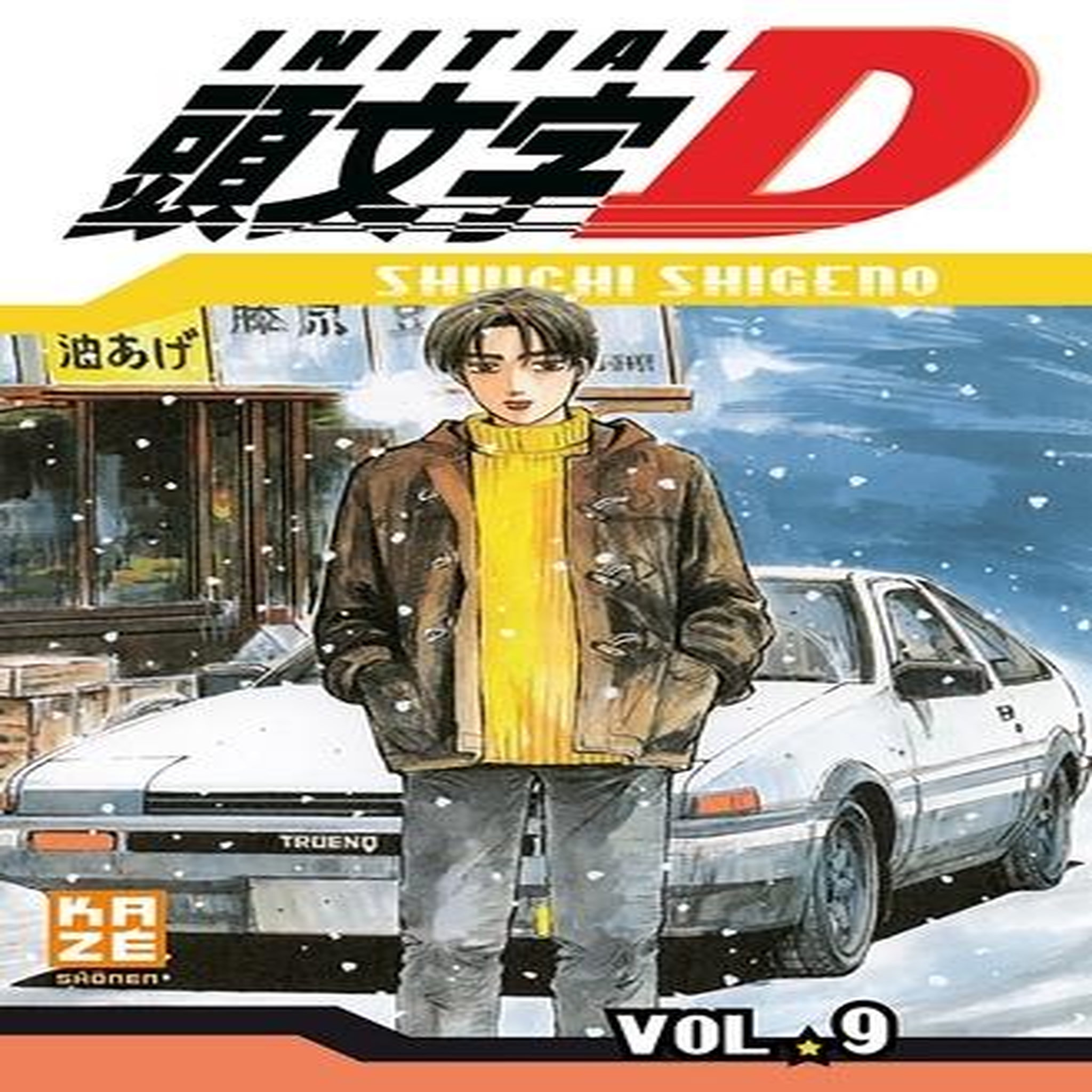 INITIAL D TOME 9, Shigeno Shûichi
