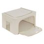 Voir la diapositive 2 : FIVE Housse de Rangement Double Ouverture  Dressy  40cm Beige