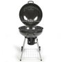 Voir la diapositive 2 : LIVOO Barbecue à charbon 55cm noir - doc270