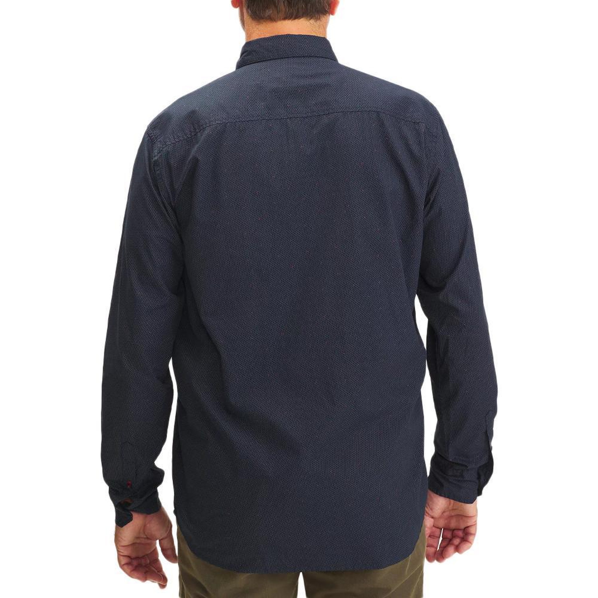 Voir la diapositive 5 : TBS Chemise manches longues noir homme tbs yahirche