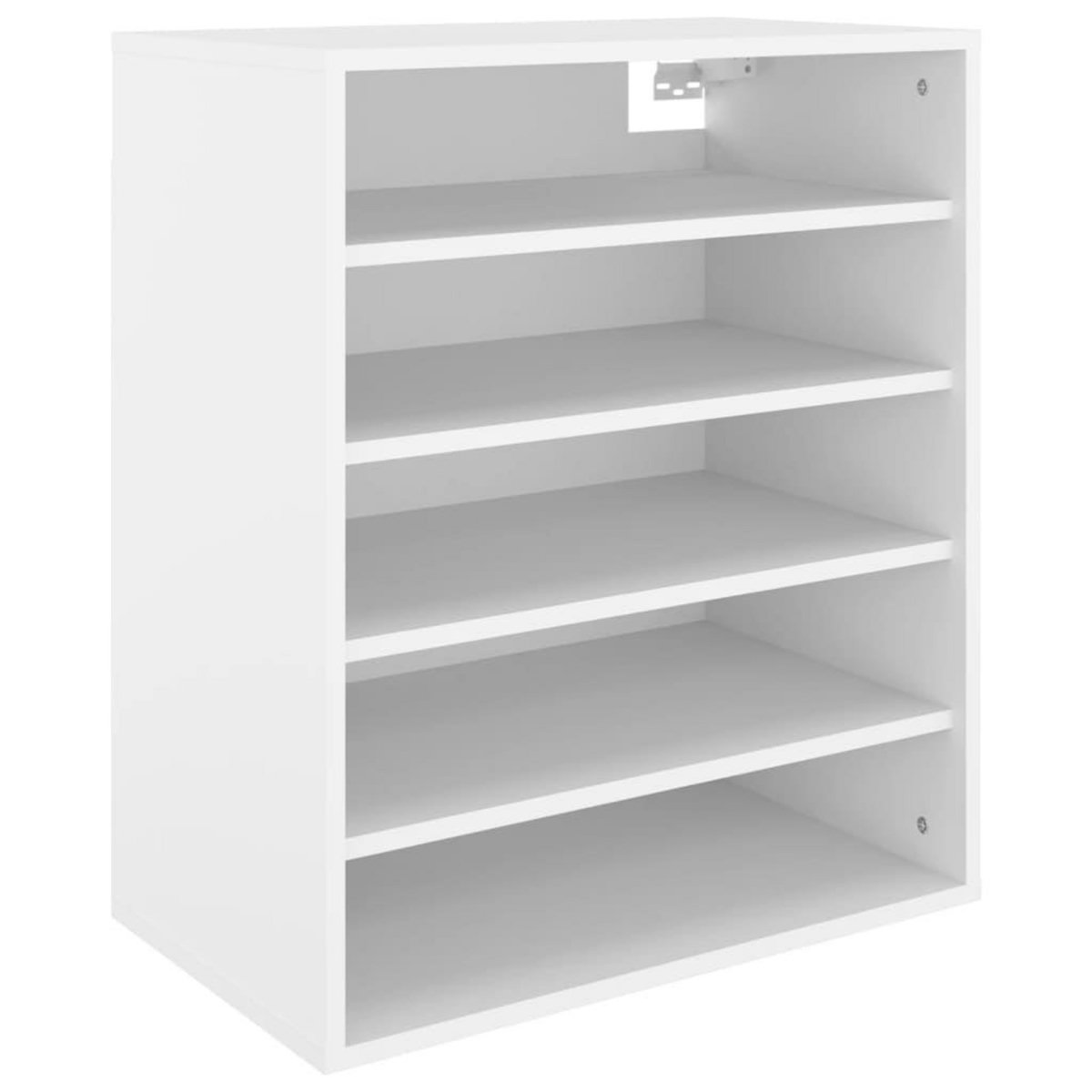 VIDAXL Armoire a chaussures Blanc 60x35x70 cm Bois d'ingenierie