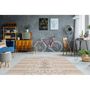 Voir la diapositive 2 : Paris Prix Tapis Vintage à Poils Courts  Baroque XI  Beige