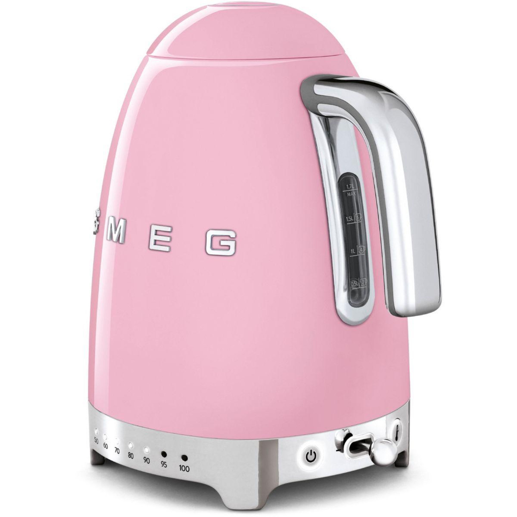 Voir la diapositive 3 : SMEG Bouilloire klf04pkeu rose